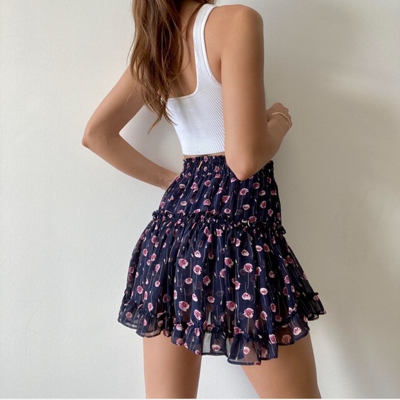 MISA Los Angeles Marion Mini Skirt - Picture 2 of 4